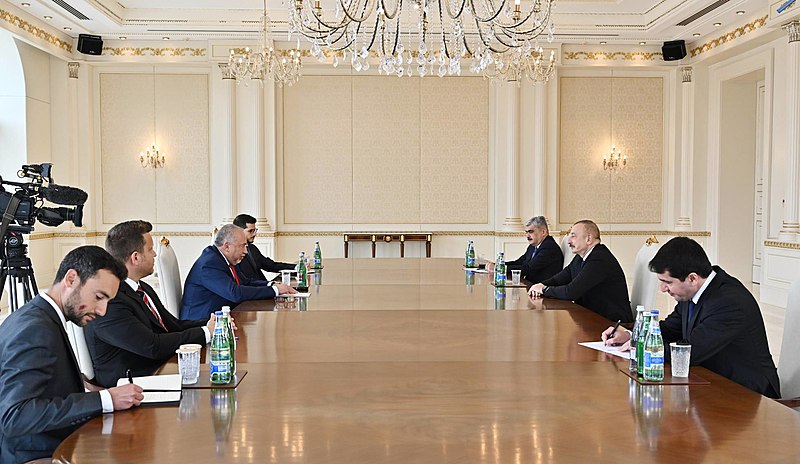 President Ilham Aliyev received delegation led by Turkish minister of transport and infrastructure